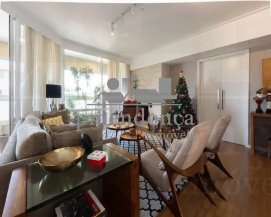 Imagem Apartamento em Perdizes com 4 quartos sendo 3 suI­tes e 4 vagas, 192 m2
