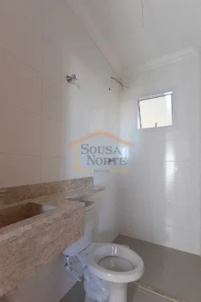 Imagem Apartamento com 33,10m², dispõe de 2 dormitórios, sala para dois ambientes, cozinha com gabinete ...
