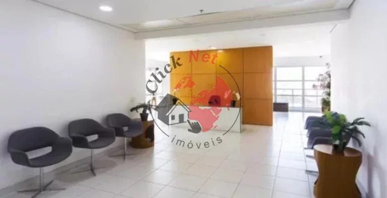 Imagem Venda de Sala Comercial Mobilada no Domo Business no Centro de São Bernardo do Campo - Imóvel com renda (para investidor)