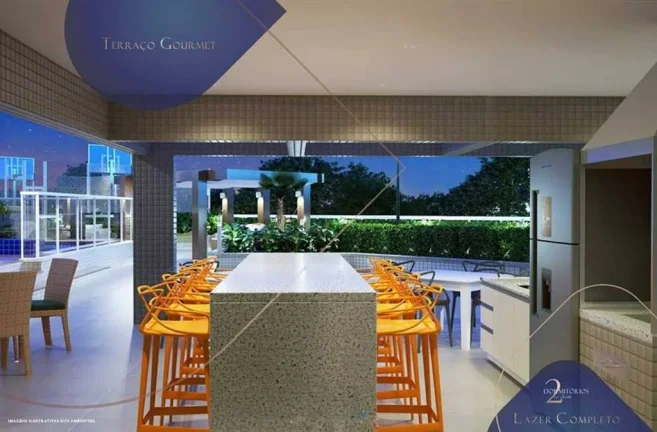 Imagem APARTAMENTO COM 63.86 m² - GUILHERMINA - PRAIA GRANDE SP