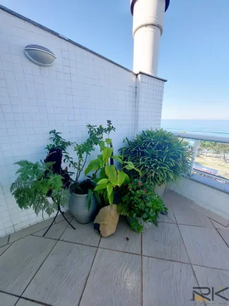 Imagem Apartamento cobertura duplex frente mar com 4 dormitórios, 310 m²