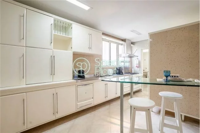 Imagem Ótima cobertura em Moema Pássaros com vista livre! - Área: 287,00m² Piso inferior: Hall de entra...