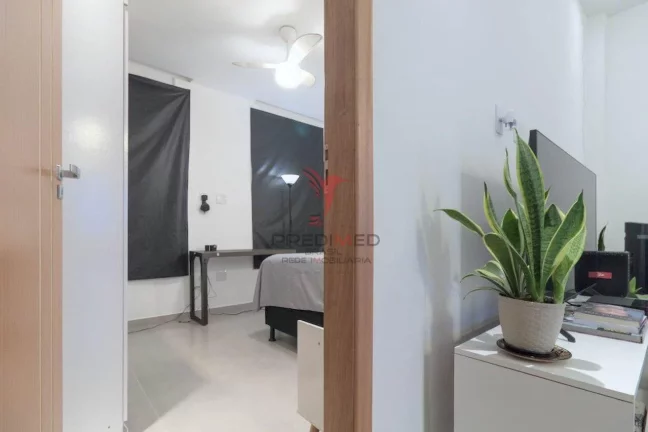 Imagem Botafogo 2 quartos mobiliado reformado piso porcelanato condomínio R$180,00