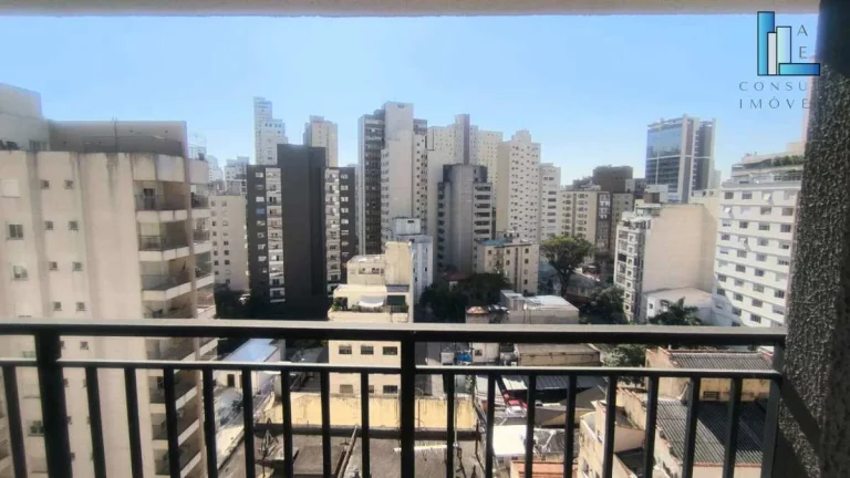 Imagem Apartamento à venda em São Paulo, Santa Cecília, studio novo perto da estação de metrô Santa Cecília com 24m2