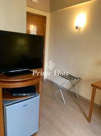 Imagem Apartamento disponível para venda no Live Lodge Flat Ibirapuera, com 26m², 1 dormitório e 1 vaga de garagem