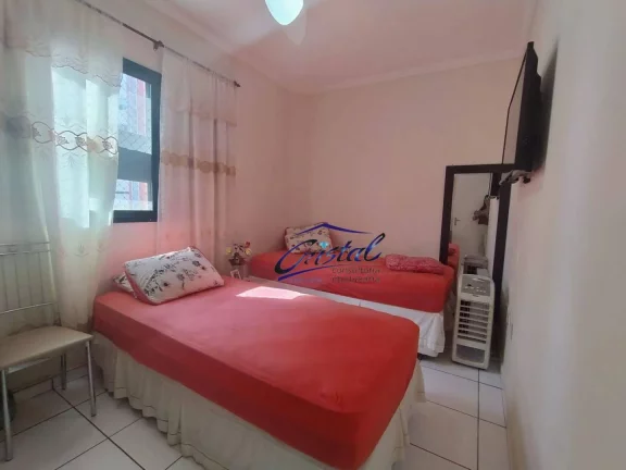 Imagem Apartamento com 2 dormitórios à venda, 71 m² por R$ 380.000,00 - Boqueirão - Praia Grande/SP