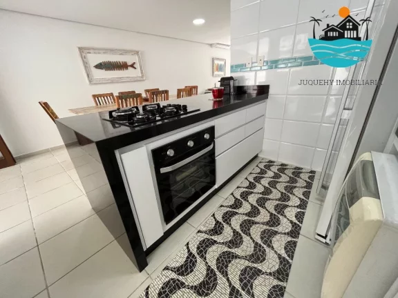 Imagem Casa Aluguel Temporada Juquehy com, 4 dormitórios. 3 suítes, 150m da praia - Acomodação 8-10 pessoas | Juquehy Imobiliária