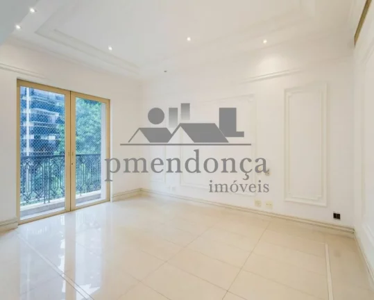 Imagem Edifício neoclássico no Pacaembu com 3 suítes e 6 vagas de garagem, 711m².