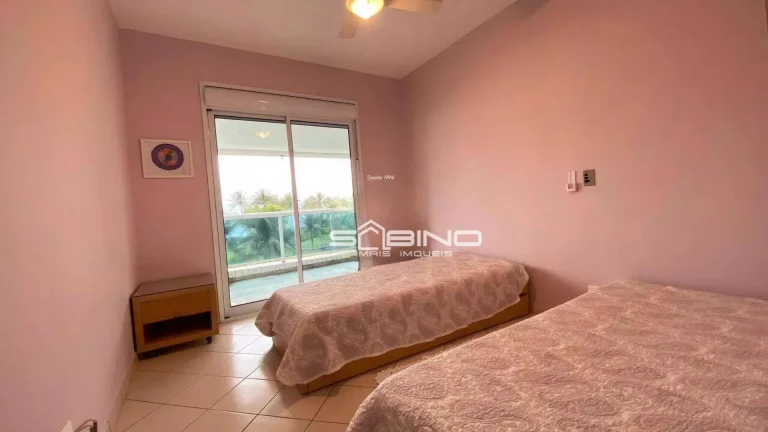 Imagem Apartamento Beira Mar à Venda na Riviera, com 4 suítes sendo uma de funcionária 186m² de área útil