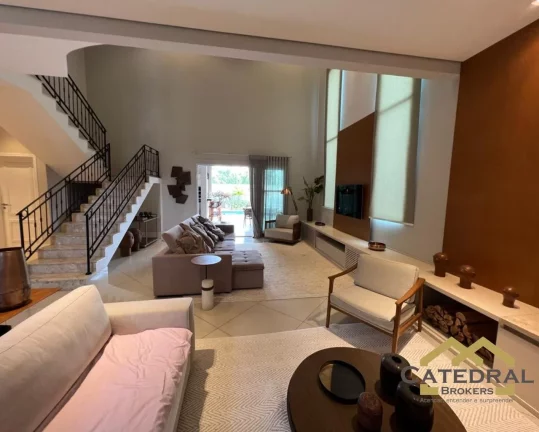 Imagem Casa no condomínio Reserva da Serra com 4 suítes por R$2.720.000,00 - Jundiaí/SP