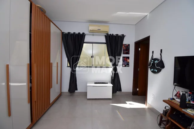 Imagem Venda de casa Condomínio Quintas do Santa Barbara 3 quartos suítes casa moderna nova espaço gourmet com parrilha churrasqueira