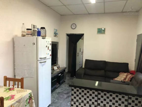 Imagem 2 casas e 1 galpão em Praia Grande, Baln. Maracanã a 300 mts da praia
