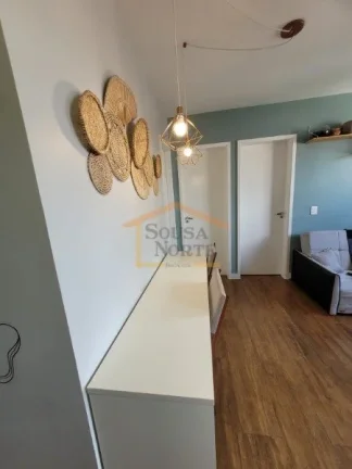 Imagem Apartamento com 40 m². Possui 2 dormitórios, 1 banheiro, piso em porcelanato em todos os ambientes...
