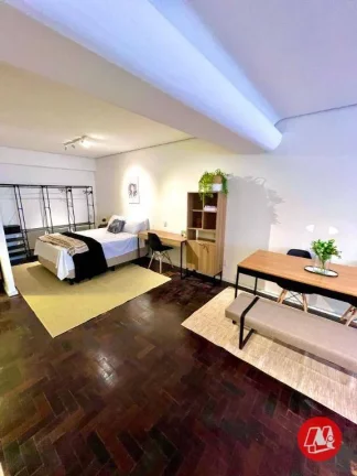 Imagem Loftna rua dos Andradas com 47 m², reformado e mobiliado.