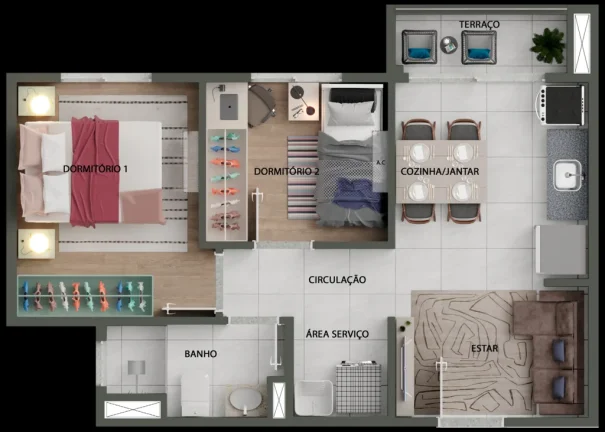 Imagem Apartamento Rio Pequeno - 27M², 1 Dorm, 1 Suíte, Próximo Shopping e USP.