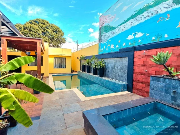 Imagem Casa térrea moderna à venda com lazer completo no Bairro Rita Vieira