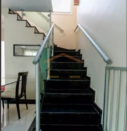 Imagem Ótimo sobrado, 3 dormitórios, sendo os 3 suites, closet, rico em armários, sala 2 ambientes, cozi...