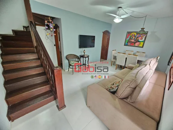 Imagem Casa com 2 dormitórios à venda, 73 m² por R$ 500.000 - Passagem - Cabo Frio/RJ