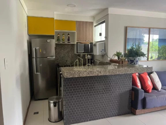 Imagem Village Imbassaí quarto e sala com varanda a 600metros da praia a venda