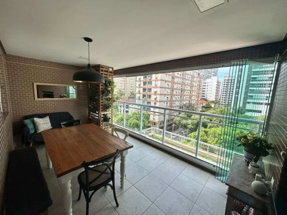 Apartamento com 3 Quartos à Venda, 87 m² em Pompéia - Santos