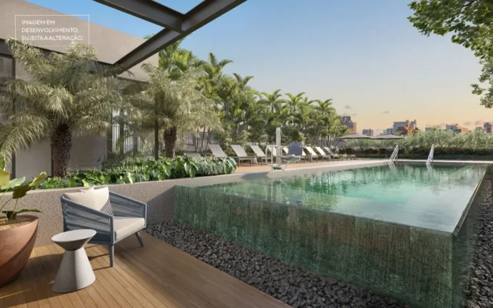 Imagem Apartamento 251M², 4Q, 4 Suítes, 6 Banheiros, 3 Vagas, 1 Lavabo, Academia, Piscina, Piscina Raia 25M, Quadra de Tênis, Sauna Seca e Úmida, Pet Play.