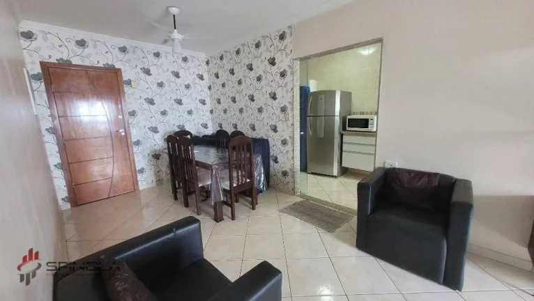Imagem Apartamento com 2 dormitórios à venda, 96 m² por R$ 580.000,00 - Maracanã - Praia Grande/SP