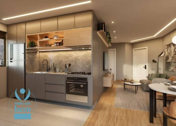 Imagem Studio com 1 dormitório à venda, 19 m² por R$ 297.216,22 - Centro - Curitiba/PR