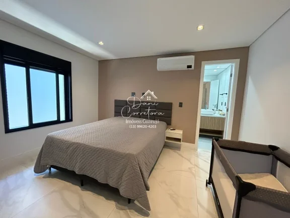 Imagem Luxuosa Casa nova e atualizada em Condomínio à Venda no Jardim Acapulco, Guarujá-SP: 6 Quartos, 6 Suítes, 3 Salas, 7 Banheiros, 6 Vagas, 530m²