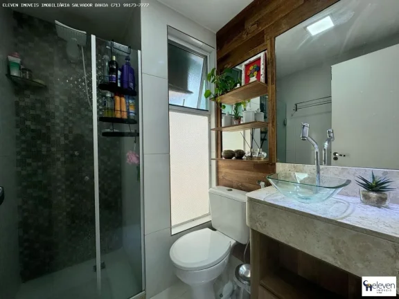 Imagem Apartamento para Venda em Salvador, Piatã, 2 dormitórios, 1 banheiro, 1 vaga