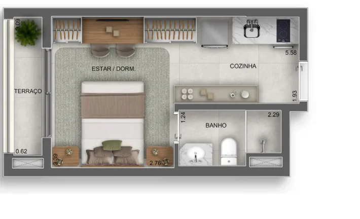 Imagem APARTAMENTO RESIDENCIAL em São Paulo - SP, Butantã