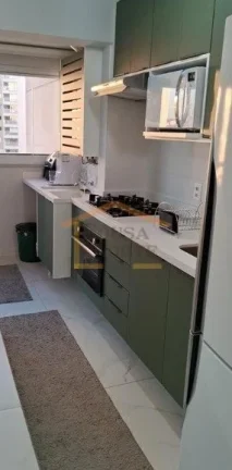 Imagem Apartamento com 56 m² de área útil, composto por 2 dormitórios, sendo 1 suíte, totalizando 2 ba...