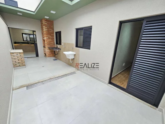 Imagem Casa moderna com 3 dormitórios à venda, 104 m² por R$ 860.000 - Condomínio Jardins do Império - Indaiatuba/SP