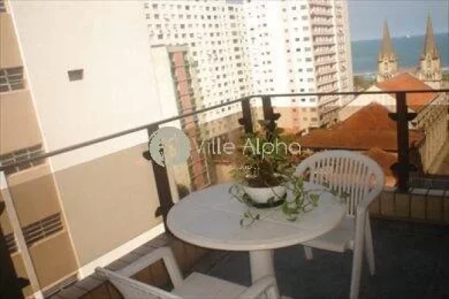 Imagem Apartamento a venda na quadra da praia do Embaré em Santos