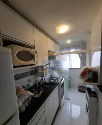 Imagem Apartamento aconchegante com 47 m², 2 dormitórios, sala 2 ambientes, cozinha planejada, banheiro s...
