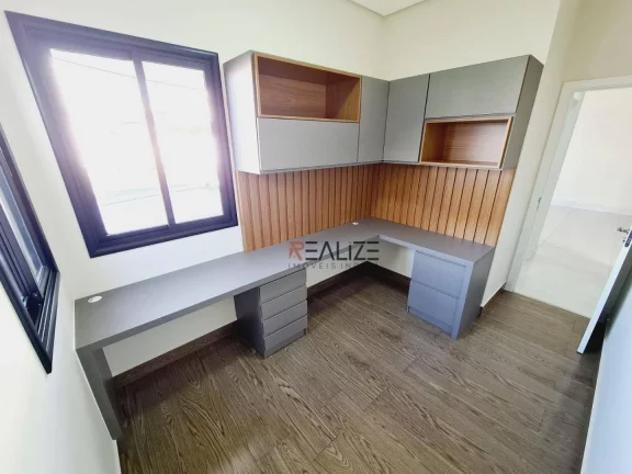 Imagem Casa moderna com 3 suítes e escritório à venda, 235 m² por R$ 2.250.000 - Condomínio Maria Dulce - Indaiatuba/SP