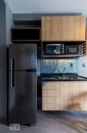 Imagem Studio para locação em Pinheiros, São Paulo-SP: 1 quarto, 1 suíte, 2 salas, 2 banheiros, 1 vaga, 38m². Venha conferir!