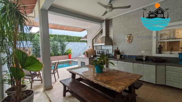 Imagem Juquehy Casas a Venda - Condomínio fechado com 4 suítes, 3 vagas, piscina privativa a rua da praia - | Juquehy Imobiliária