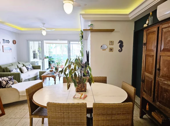 Imagem Venda de Apartamento de Luxo na Riviera de São Lourenço Módulo 02 Bertioga-SP: 3 Quartos, 2 Suítes, 2 Salas, 2 Vagas de Garagem, 110,72m².