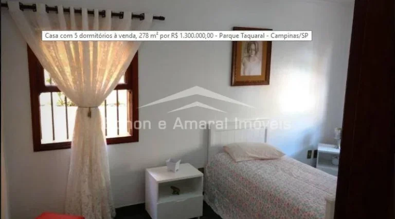 Imagem Vende Casa Bairro Taquaral, Localização Excelente, Próximo da Lagoa do taquaral, Imóvel com exce...