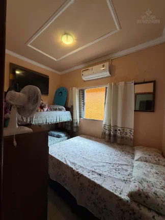 Imagem KITÃO, MOBILIADO, 37M² - CAIÇARA - PRAIA GRANDE/SP
