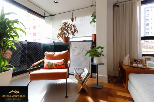 Imagem Apartamento com 3 suítes, Varanda Gourmet, 2 Vagas de Garagem no Sumaré. Edifício com Lazer e Portaria 24hs