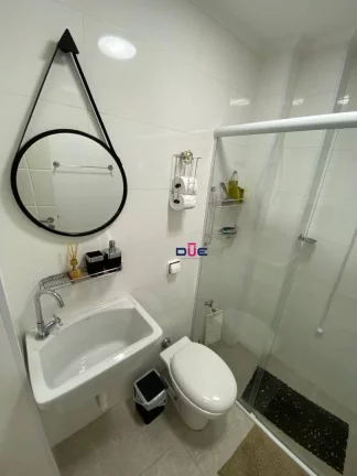 Imagem Apartamento Sala living 1 Quarto, 1 Vaga - José Menino - Santos/SP
