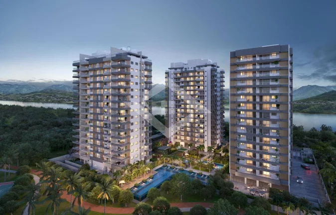 Imagem Apartamento para Venda na Península: 3 Suítes, 108m², Frontal Lagoa