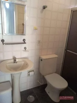 Imagem Apartamento Condomínio Bento Quirinocom 2 dormitórios à venda, 70 m² por R$ 297 - Balneário Cidade Atlântica - Guarujá/SP