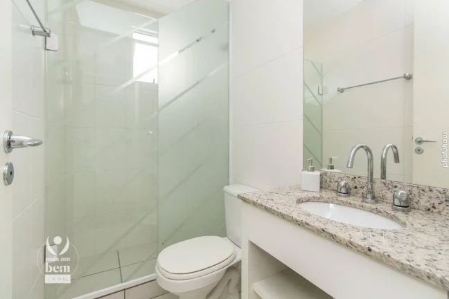 Imagem Apartamento com 3 quartos (1 suíte) porcelanato instalado, vaga de garagem à venda por R$ 535.000 - Portão - Curitiba/PR