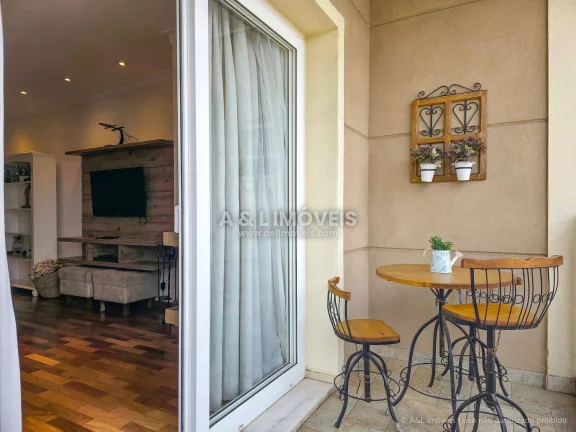 Imagem Apartamento Campos do Jordão | 84 m², 2 Suítes e Lareira