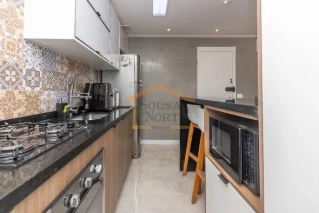 Imagem Apartamento com 65m², 2 dormitórios, sendo 1 suite, sala para dois ambientes, varanda gourmet com ...