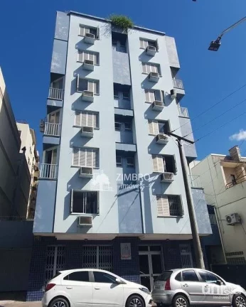 Apartamento 02 dormitórios garagem elevador para venda no centro de Santa Maria
