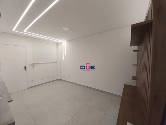 Imagem Apartamento com 1 dormitório à venda, 38 m² por R$ 385.000,00 - Pompéia - Santos/SP