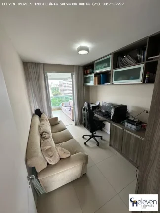 Imagem APARTAMENTO NO DIAMOND ALTO DO ITAIGARA ANDAR ALTO NASCENTE 3 SUÍTES E GABINETE INFRA E DUAS VAGAS INICIAIS. 